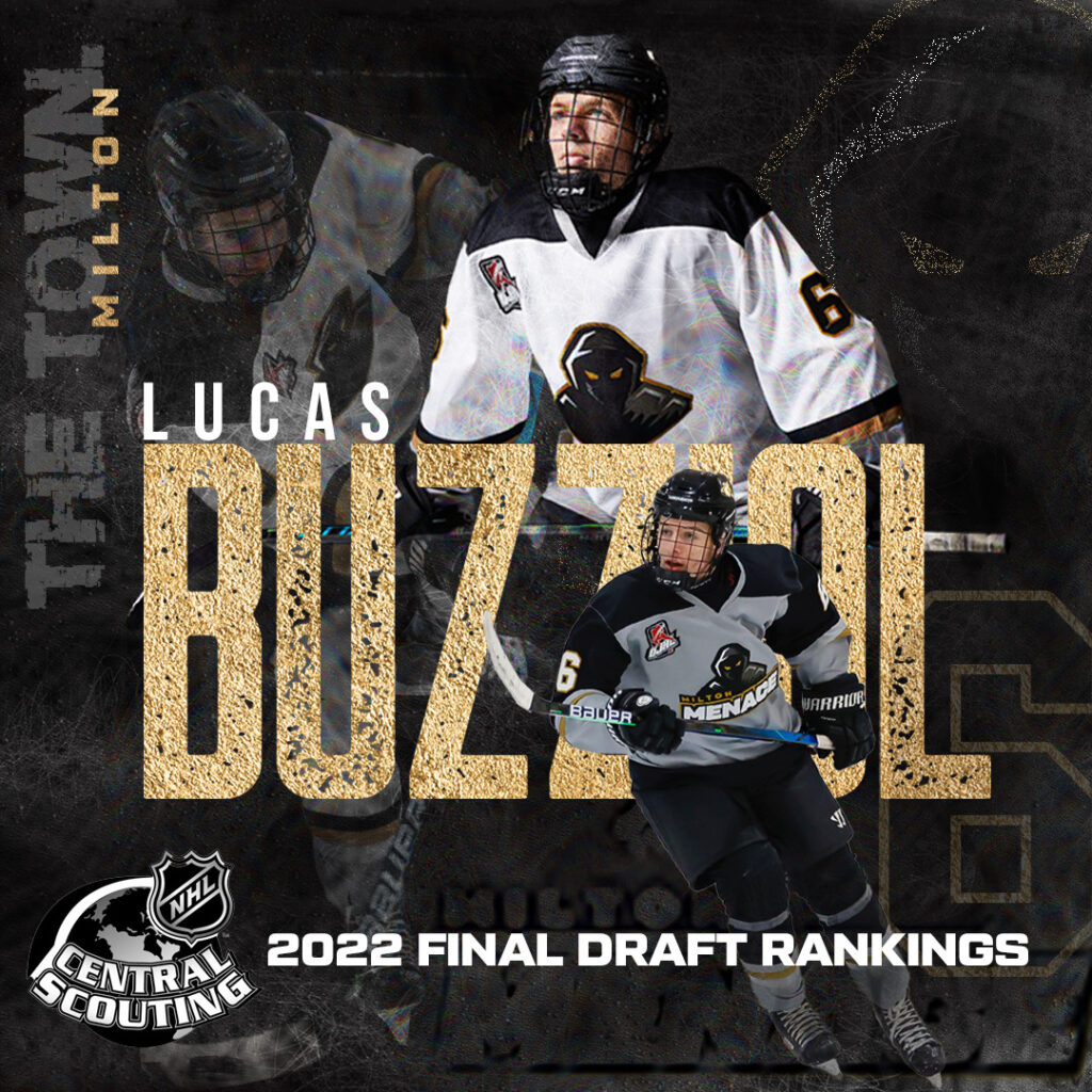 THREE OJHLERS MAKE FINAL NHL DRAFT RANKINGS Milton Menace