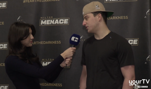 Interview With Milton Menace Forward Jacob Strizzi